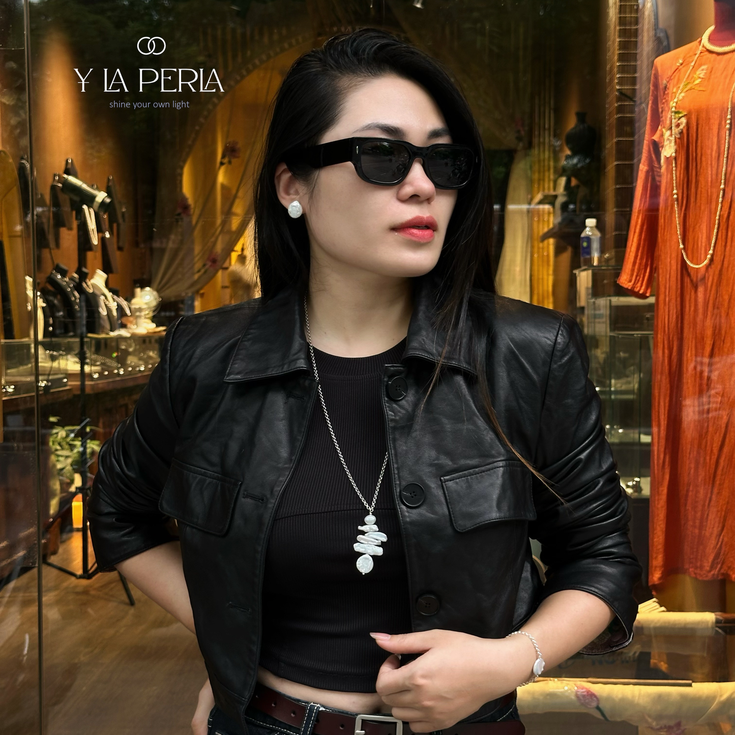 Cascade Of Pearl Necklace