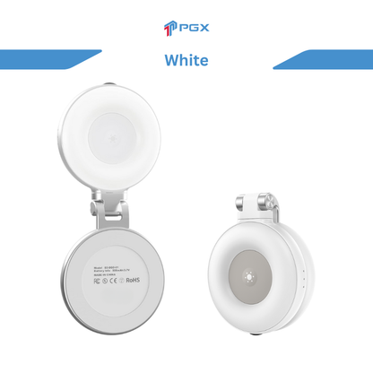 PGX™ HaloSnap Magnetic Selfie Light – MagSafe, Mirror & Stand