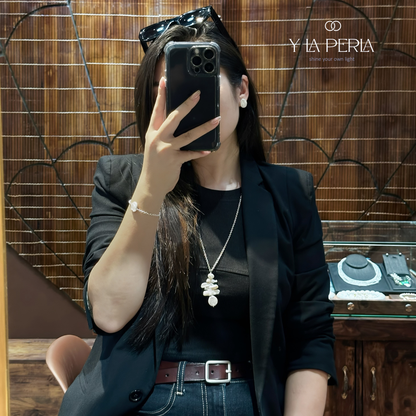 Cascade Of Pearl Necklace