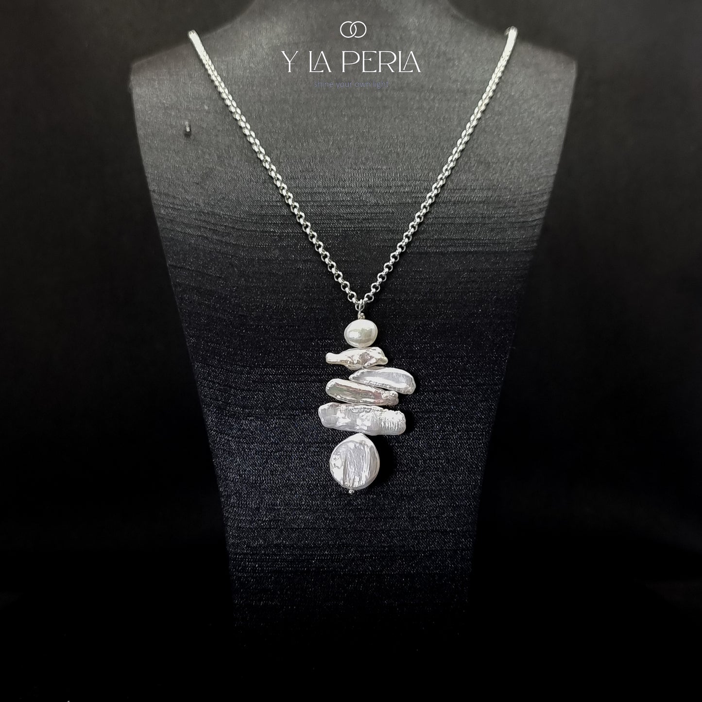 Cascade Of Pearl Necklace