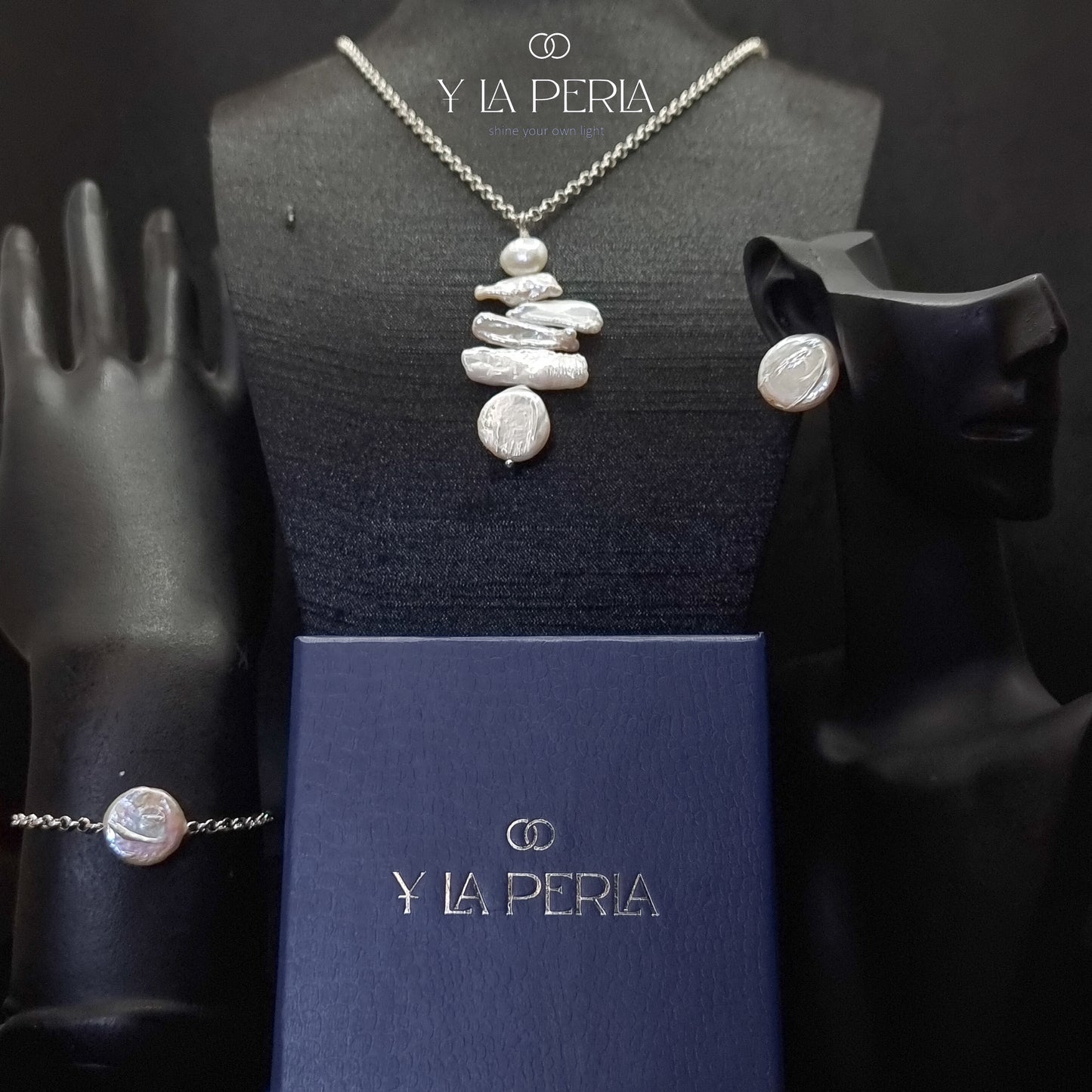 Cascade Of Pearl Earring