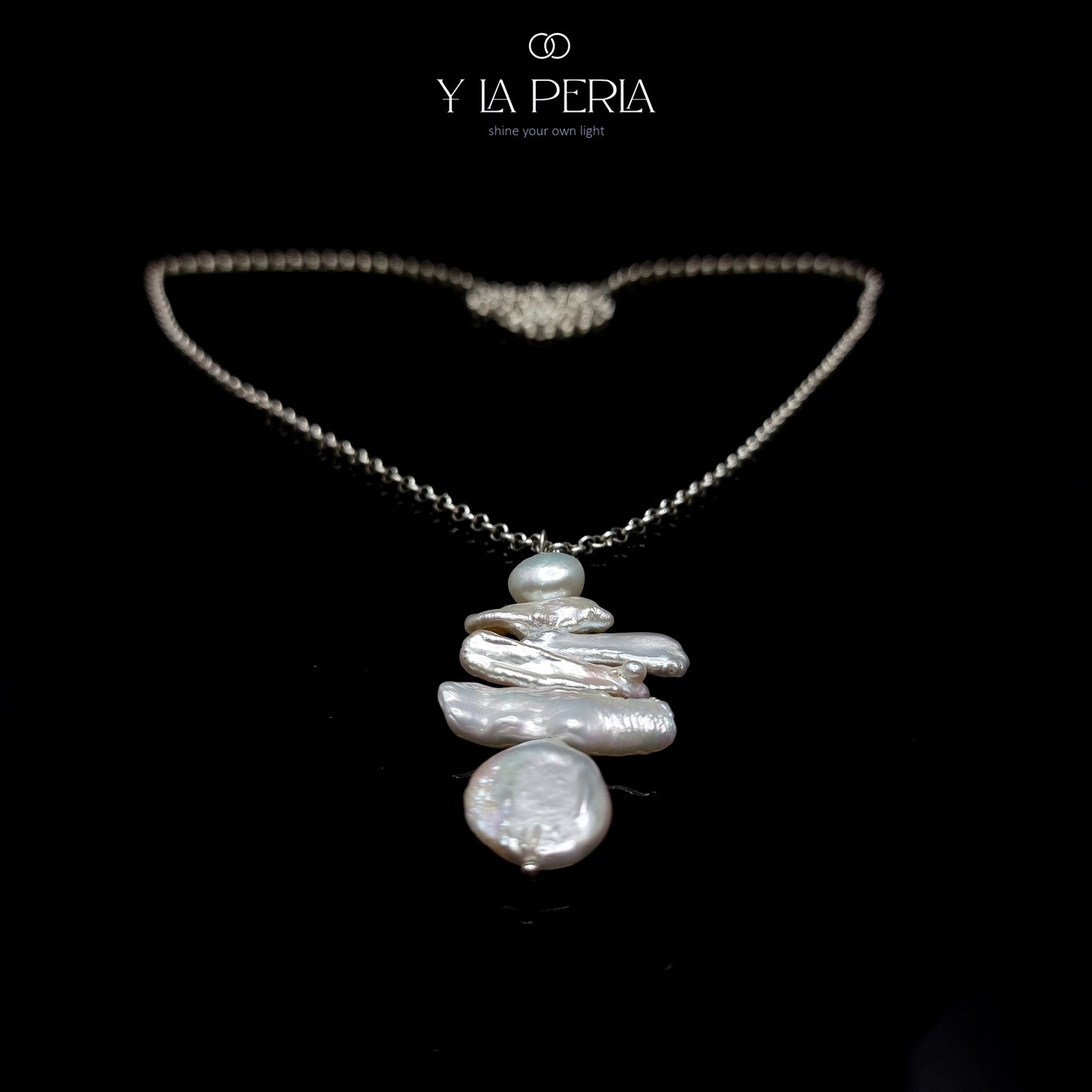 Cascade Of Pearl Necklace