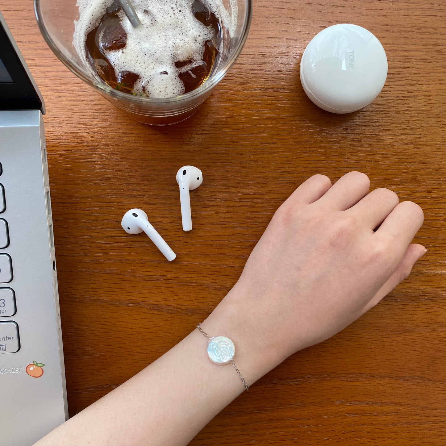 Cascade Of Pearl Bracelet