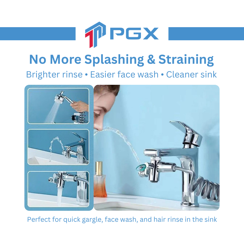 PGX™ SinkShower Pro 3-in-1 Faucet Converter Kit