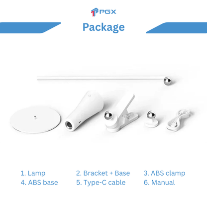 PGX™ MagniFlex 4-in-1 Magnetic Rechargeable Lamp