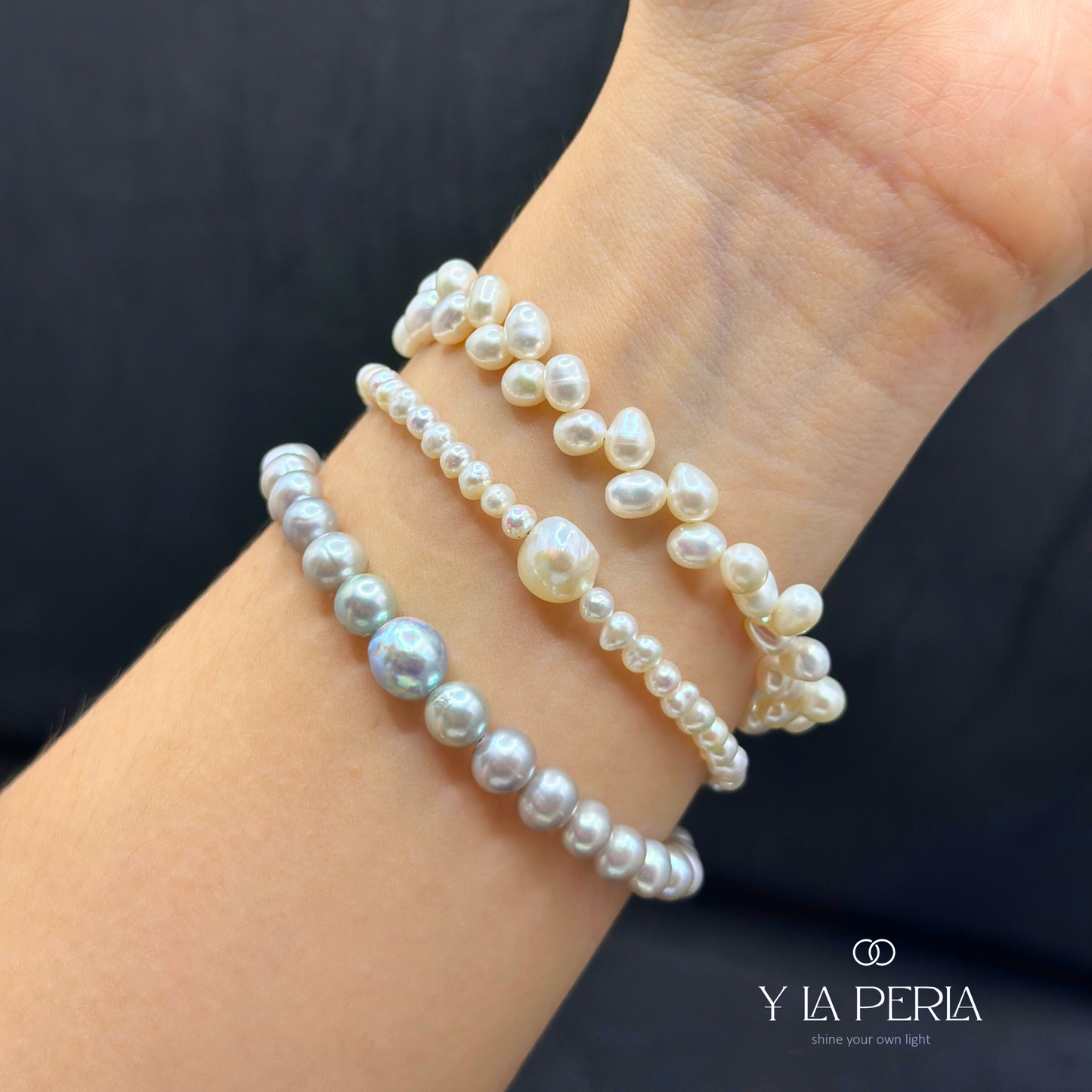 Love Lock Pearl Bracelet