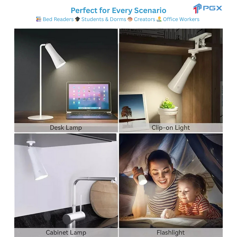 PGX™ MagniFlex 4-in-1 Magnetic Rechargeable Lamp