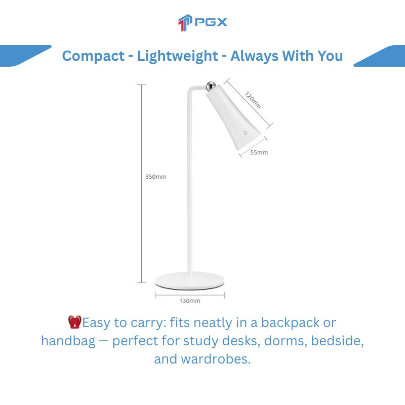 PGX™ MagniFlex 4-in-1 Magnetic Rechargeable Lamp