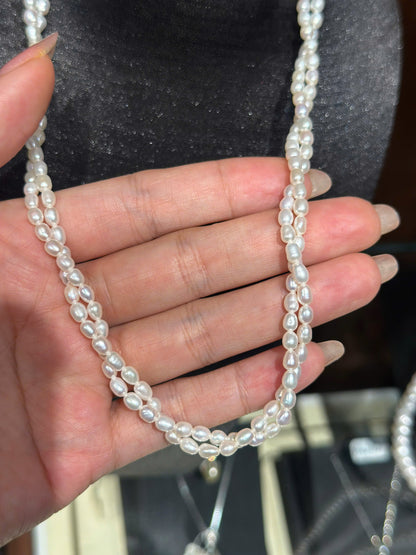 Rice Pearl Necklace